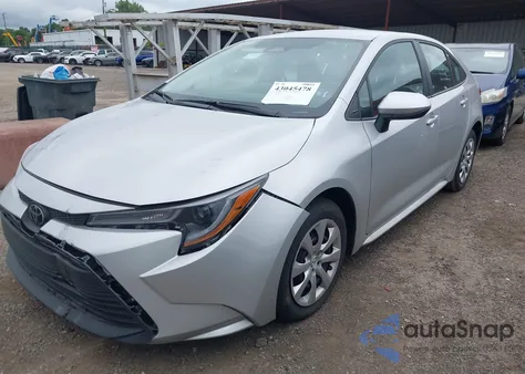 2025 Toyota Corolla Le z USA, uszkodzony, nr VIN 5YFB4MDEXSP247447